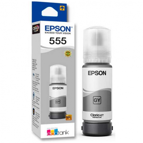 Epson botella tinta gris para L8180 - T555520-AL