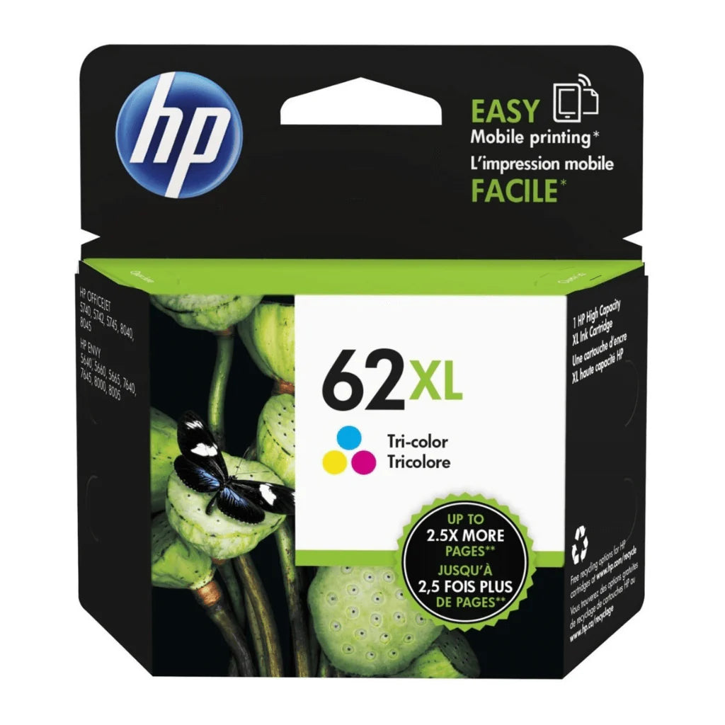 HP cartucho tricolor 62Xl C2P07Al