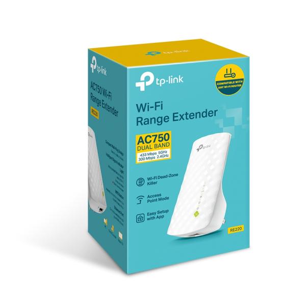 TP-link extensor de señal ac750 RE220