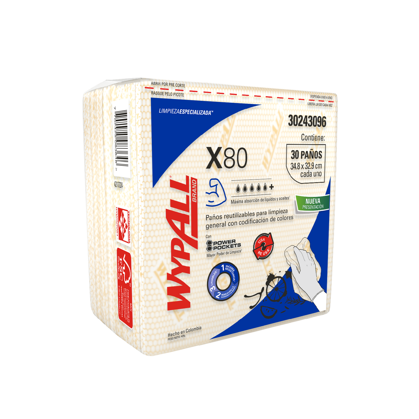 KCP WYPALL X-80 AMARILLO 30243096/30228270