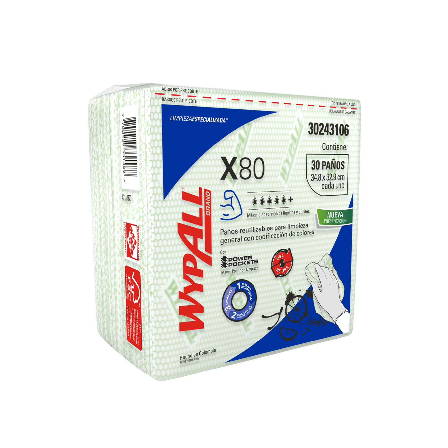 KCP WYPALL X-80 VERDE 30243106/30228281