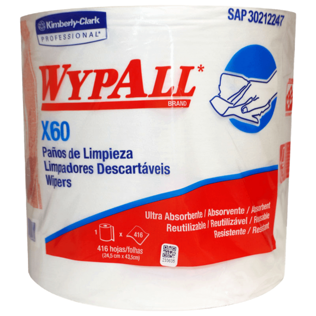 KCP WYPALL X-60 416 PAÑOS 30243061/30212247