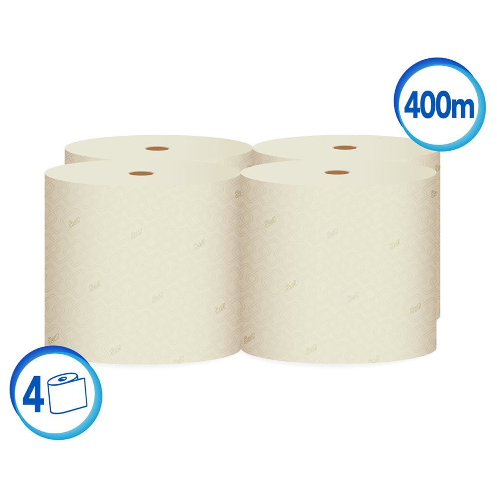 KCP TOALLA SCOTT NATURAL 1X400 30212072