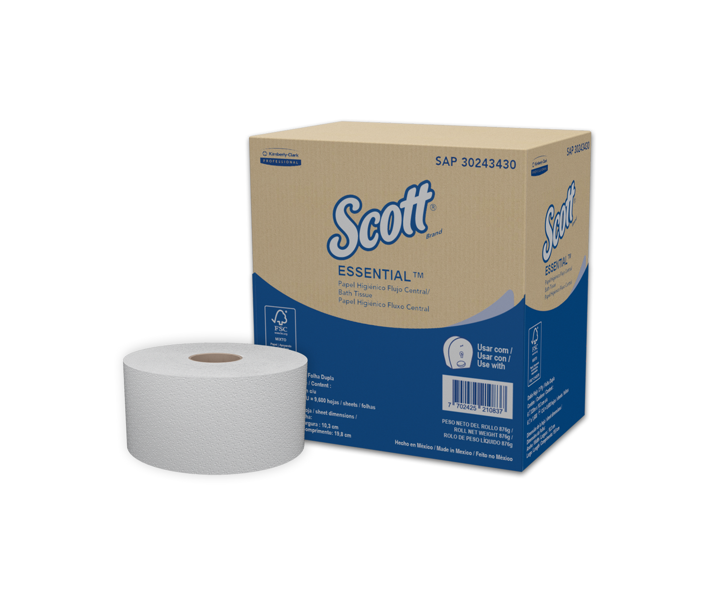 KCP PAPEL H.SCOTT CENTERPULL 6X320M 30243430
