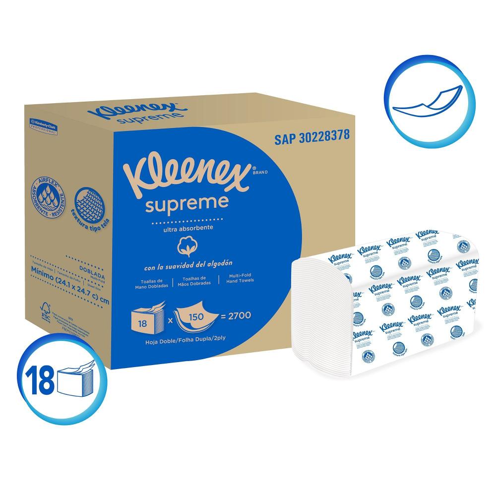 KCP TOALLA KLEENEX INTERF 1X18X150 30228378