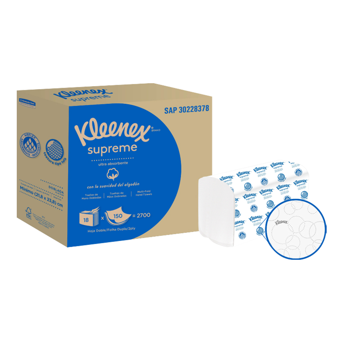 KCP TOALLA KLEENEX INTERF 1X18X150 30228378