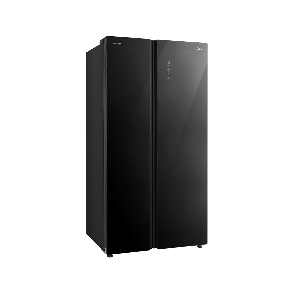 Midea refrigerador 20 pc color negro inverter MDRS710FGM28W
