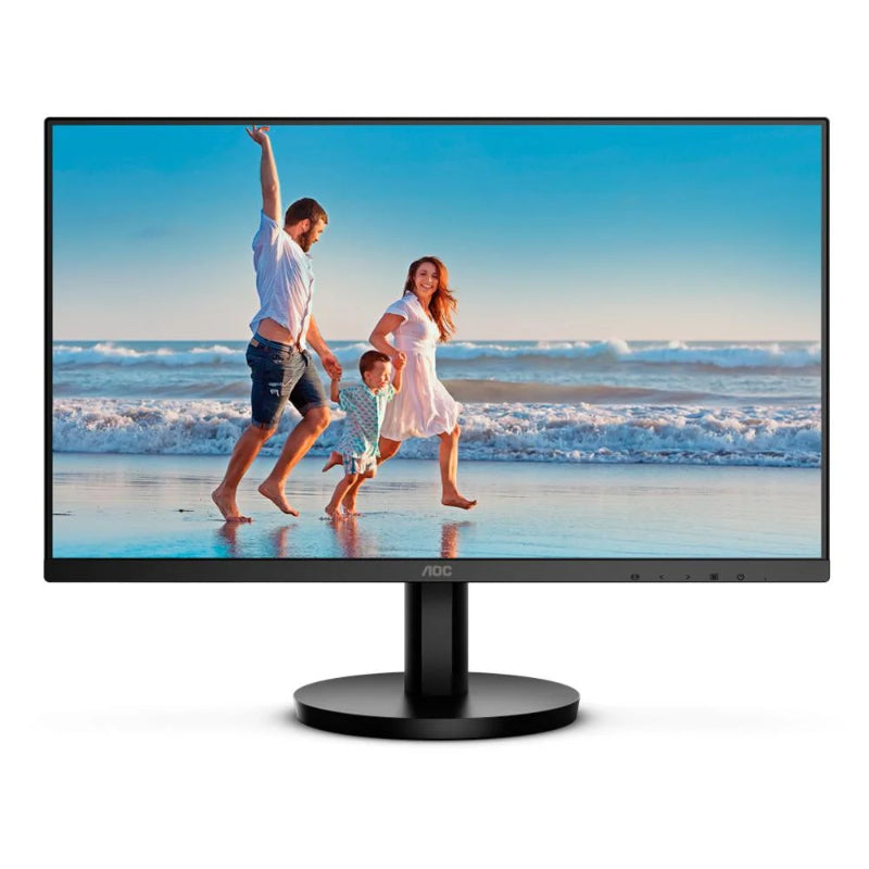 MONITOR AOC 24B30H2 24" PLANO 1920 X 1080 100HZ FHD IPS HDMI Y VGA NEGRO