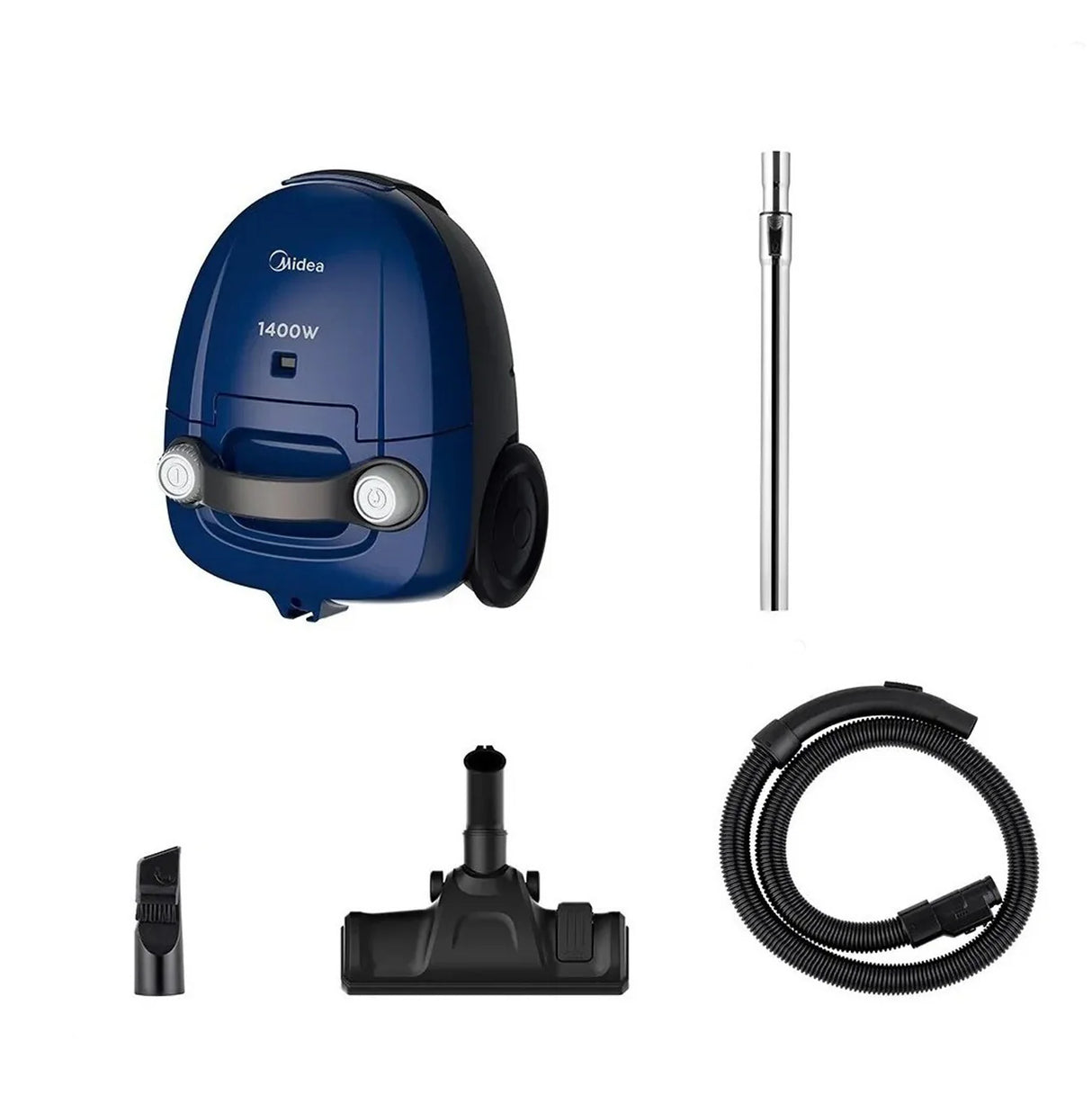 Midea aspiradora Canister con bolsa 1400W 1.5L MC11SA2B-CA