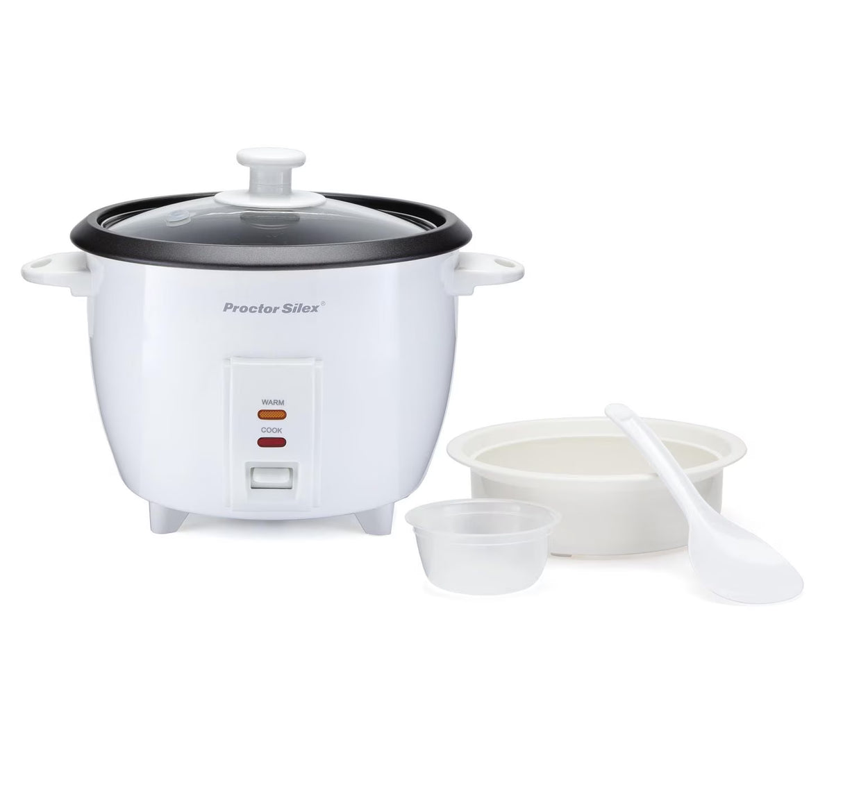 HB Proctor Silex 10 Cup Glass Lid Rice Cooker 37533MN