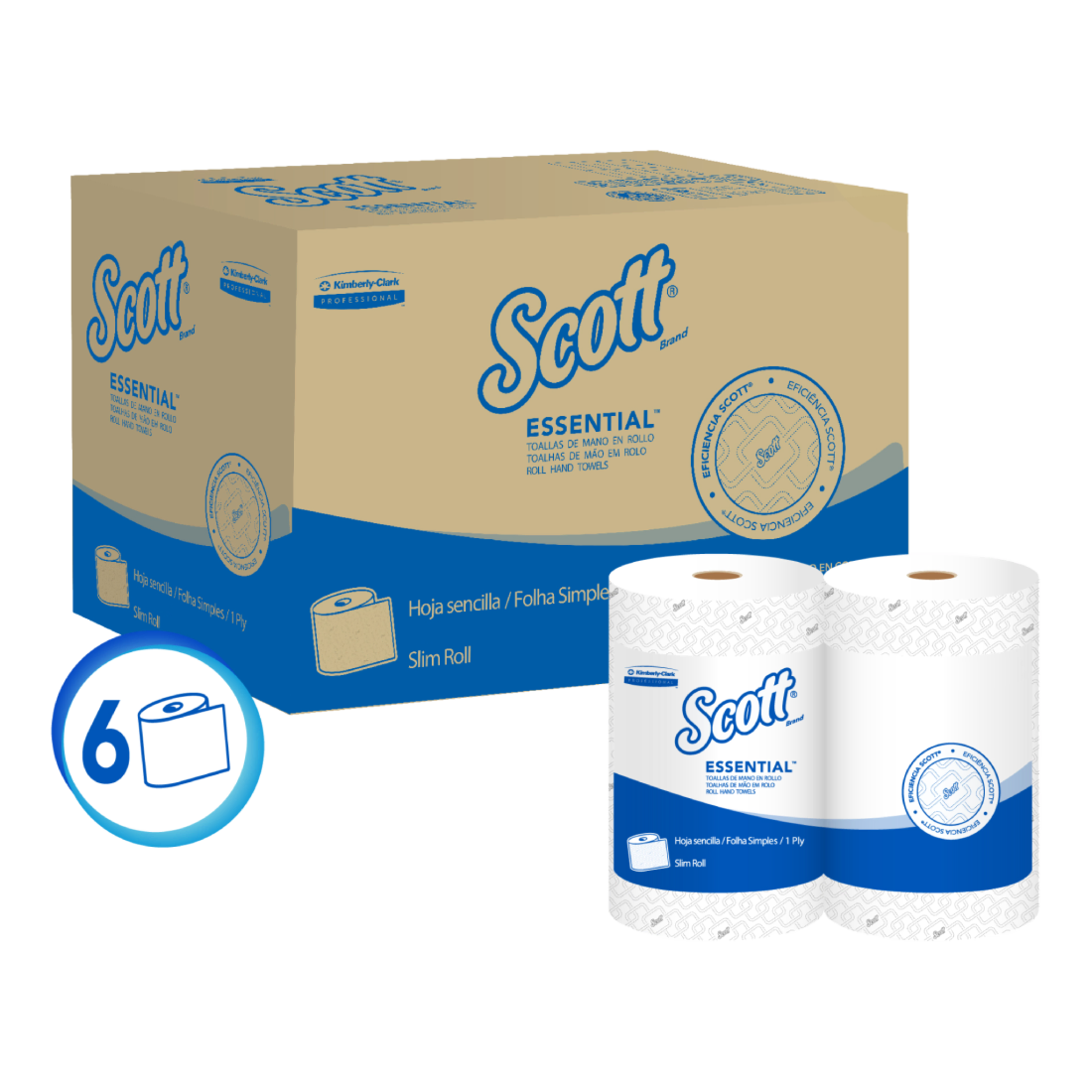 KCP TOALLA SCOTT 1X240M 30242559