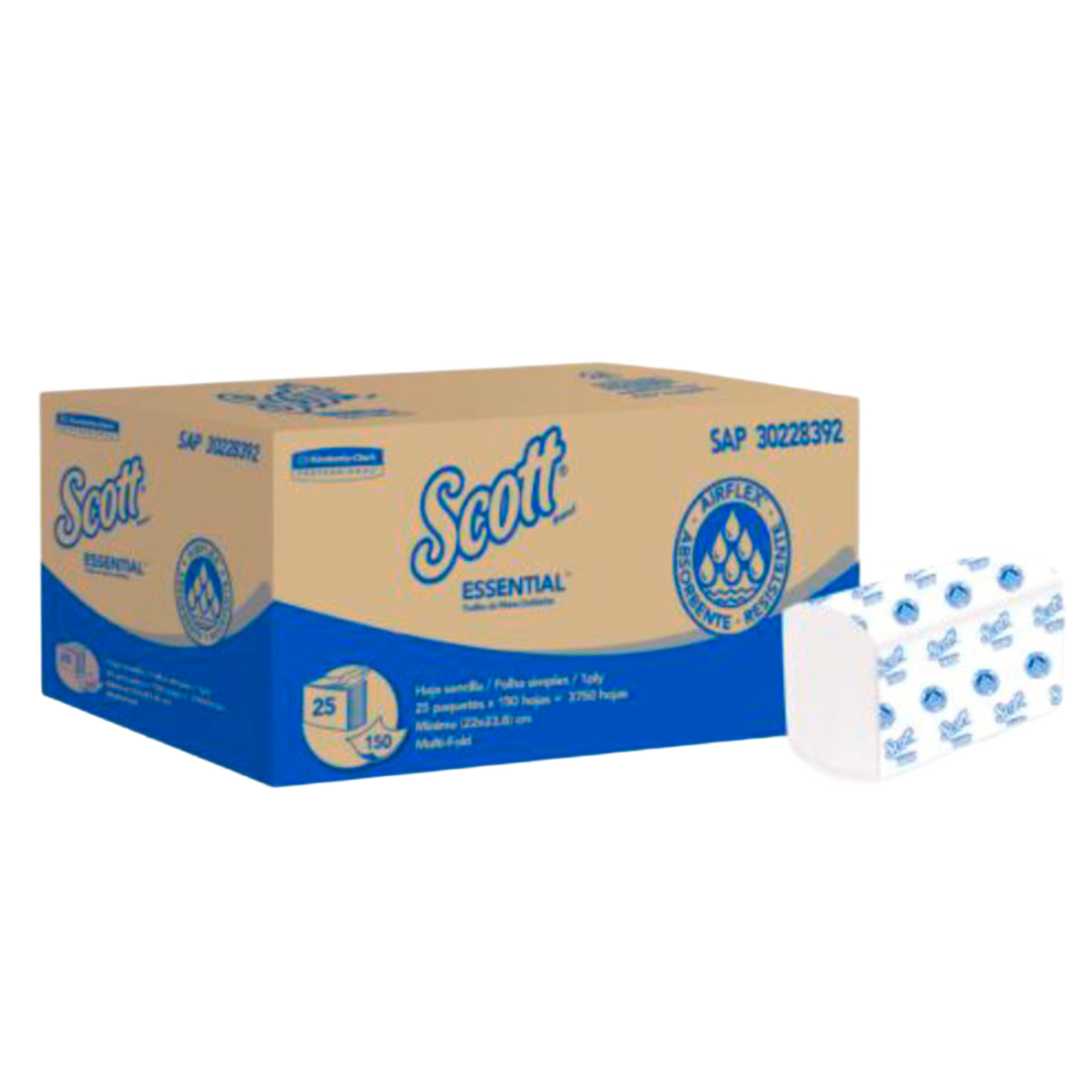 KCP TOALLA SCOTT INTERF.1X150H SAP30228392