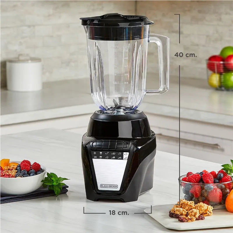 Black+Decker licuadora ice crush 700W 2 Vel- Vaso Plast- Negra - BL0877-0BDLA