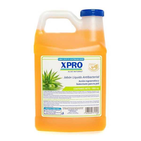 JABON LIQ XPRO ALOE NUTURAL GALON CJ 1*4