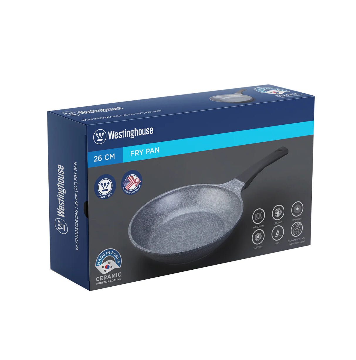 Westinghouse sarten 26cm cerámica 5th generación WCFP2008026CMG
