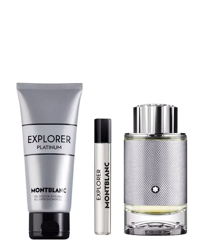 SET MONTBLANC EXPLORER PLATINUM 3 PZS
