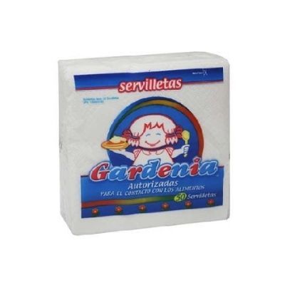 SERVILLETA GARDENIA BULTO CON 24 PAQUETES DE 100 UNIDADES