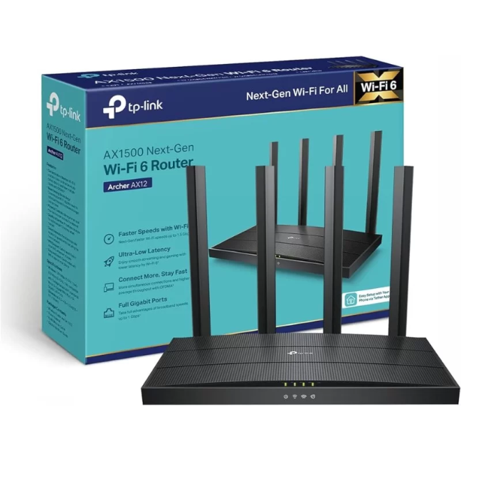 TP-link router AX1500 wifi 6-Archer AX12