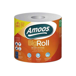 Amoos toalla mayordomo big roll doble hoja 364h bulto 6 und J629108,3