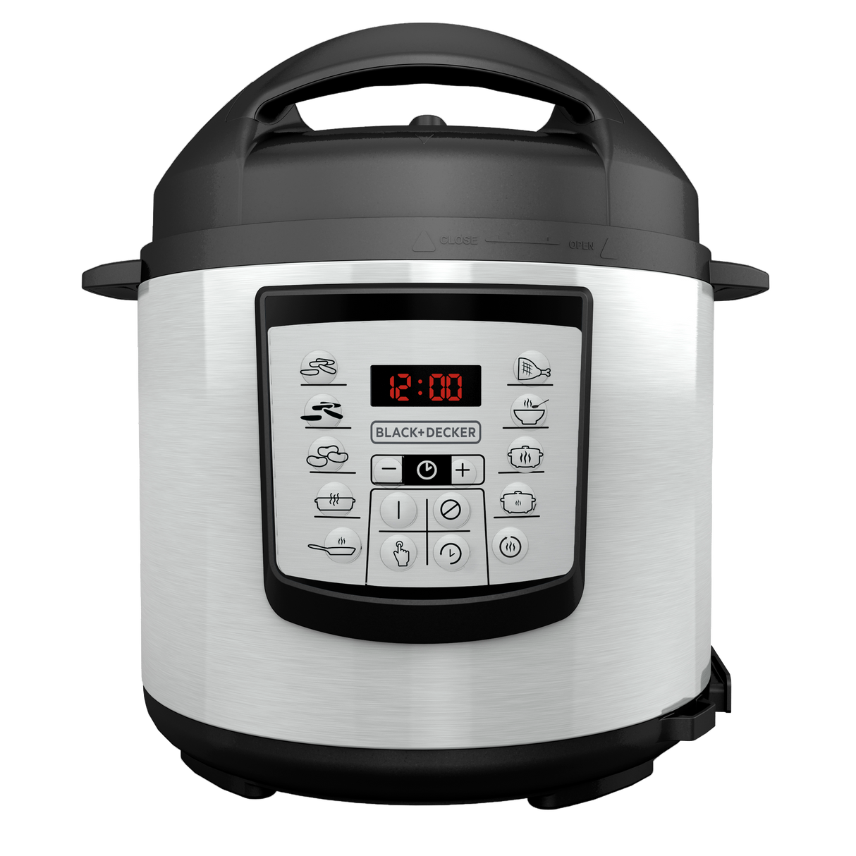 Black + Decker olla multi-usos digital 6l inox PR100SD