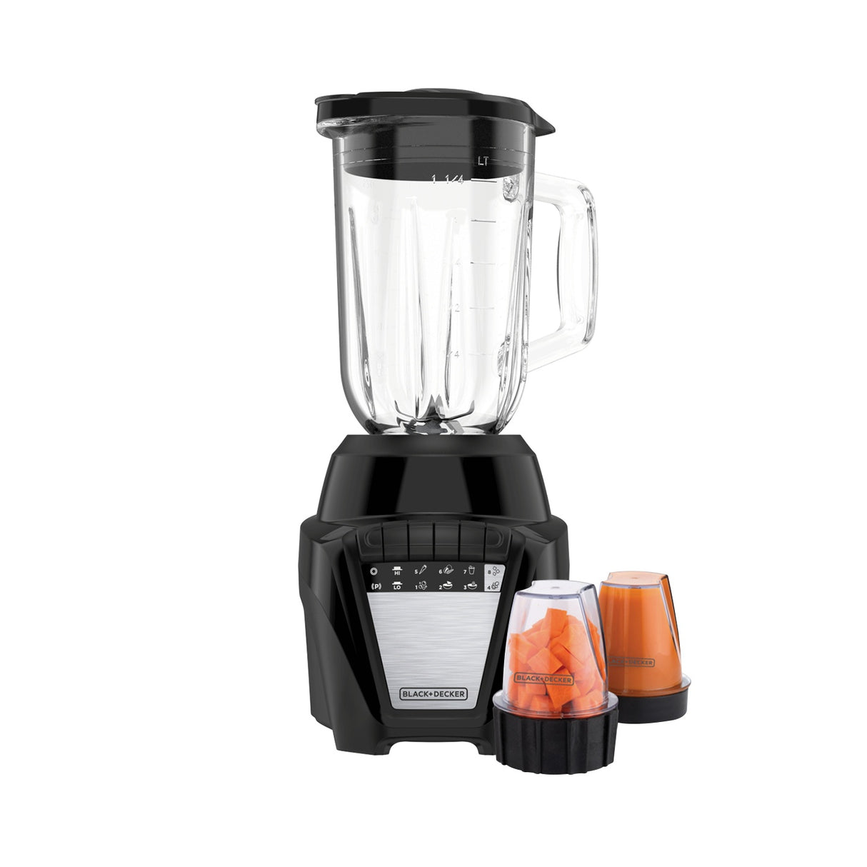 Black+Decker licuadora 8 velocidades digital ice crush - BL0876-4BDLA