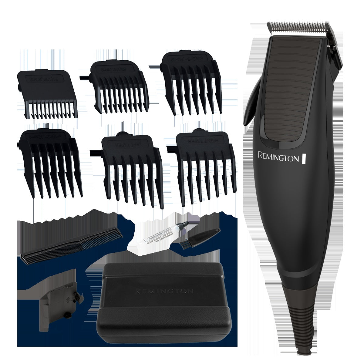 Remington kit cortadora de cabello 12 piezas HC1096A-110F