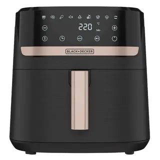 Black + Decker freidora de aire 8L purifry digital color negro - AFBD82-1BDLA