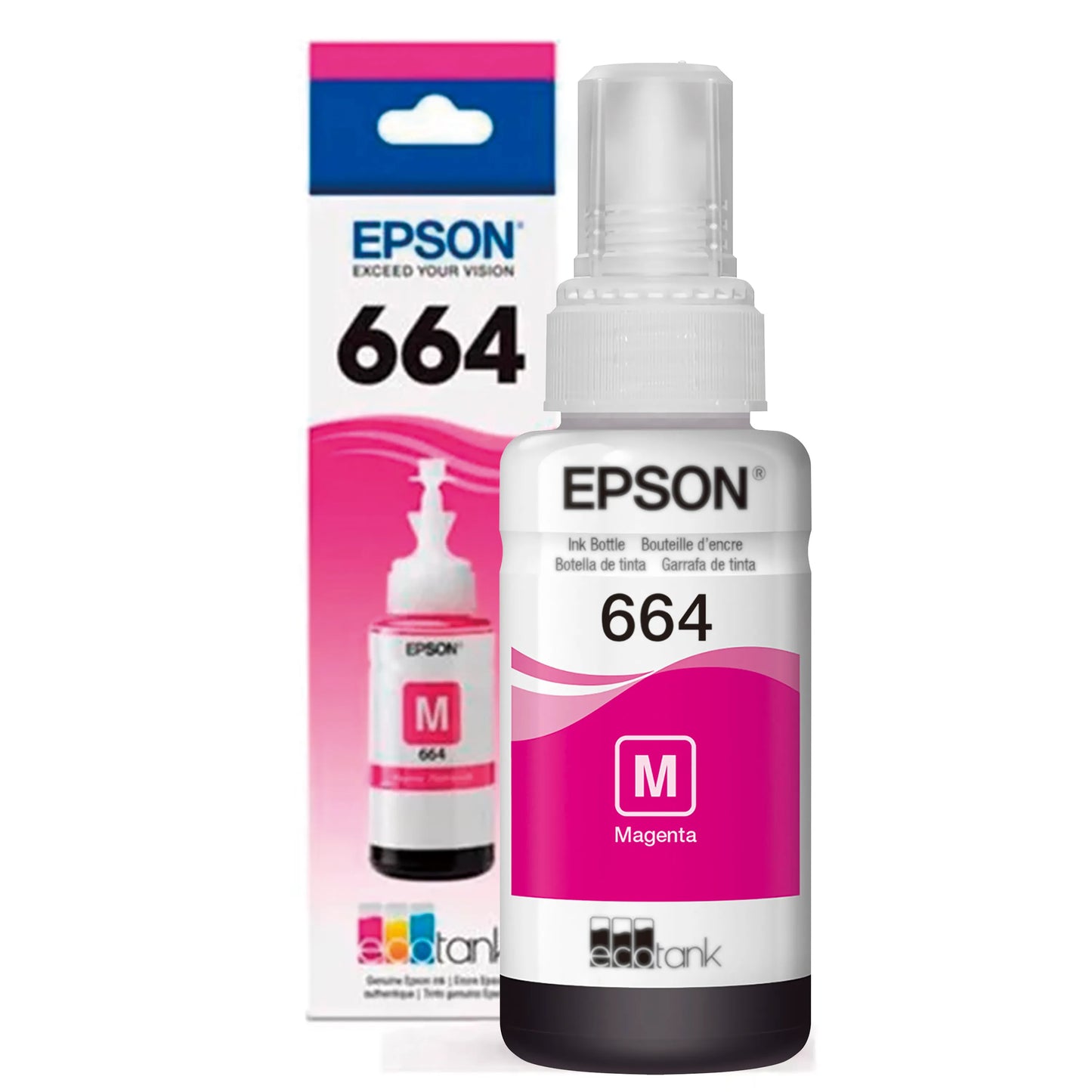 Epson botella tinta magenta para L110-L210-L350-L355-L555 6500Pag T664320-AL