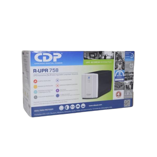 CDP ups regulador 750va 350w 8 salidas R-UPR 758