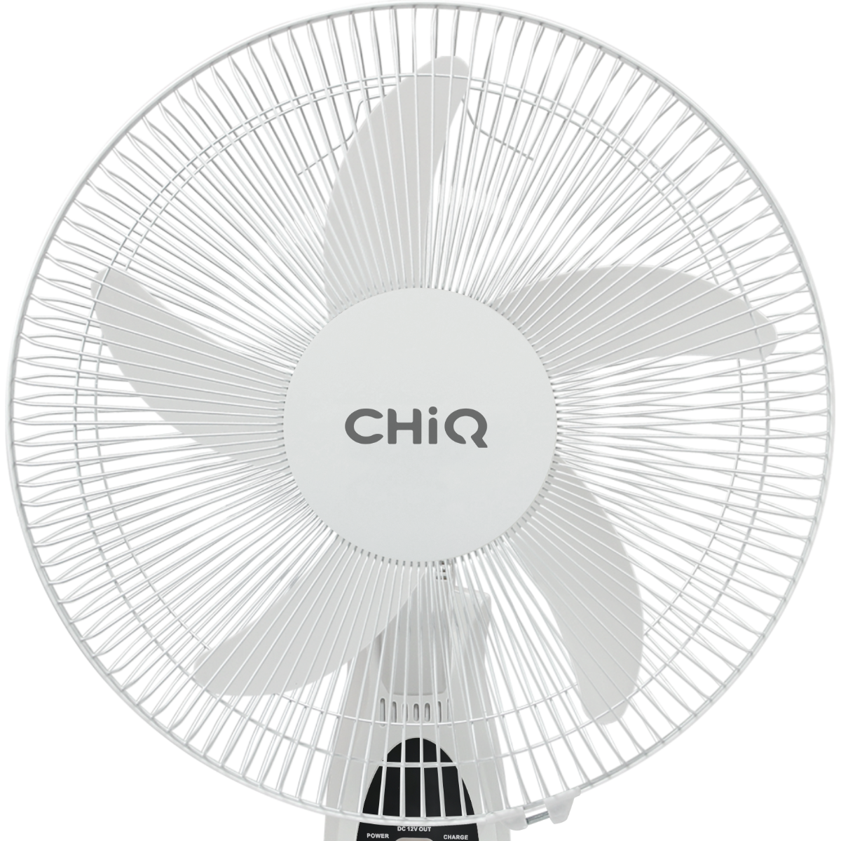 CHIQ Ventilador Pie Recargable 16" 9 vel temporizador puerto USB Luz Led - CQVF16RN0IT1W