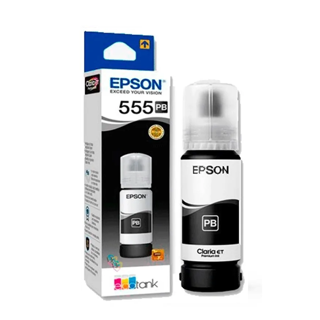 Epson botella tinta negra fotográfica para L8180 T555120-AL