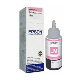 Epson botella tinta light magenta paraL800 1800 fotos 10X15cm T673620-AL