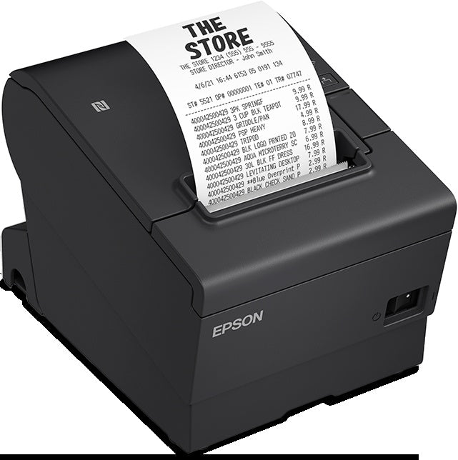 Epson impresora USB + ethernet TM-T88VII-052 negra E04 - C31CJ57052