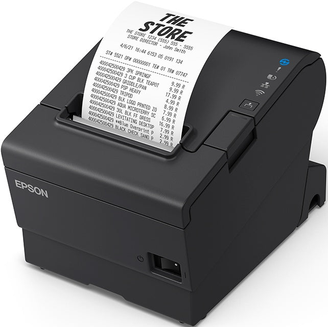 Epson impresora USB + ethernet TM-T88VII-052 negra E04 - C31CJ57052