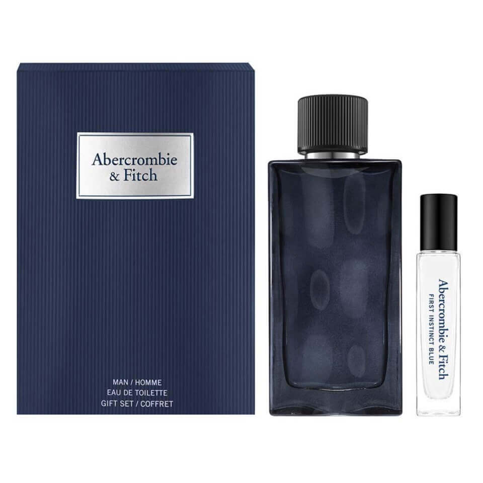 SET ABERCROMBIE FIRST INSTINT BLUE WOMA