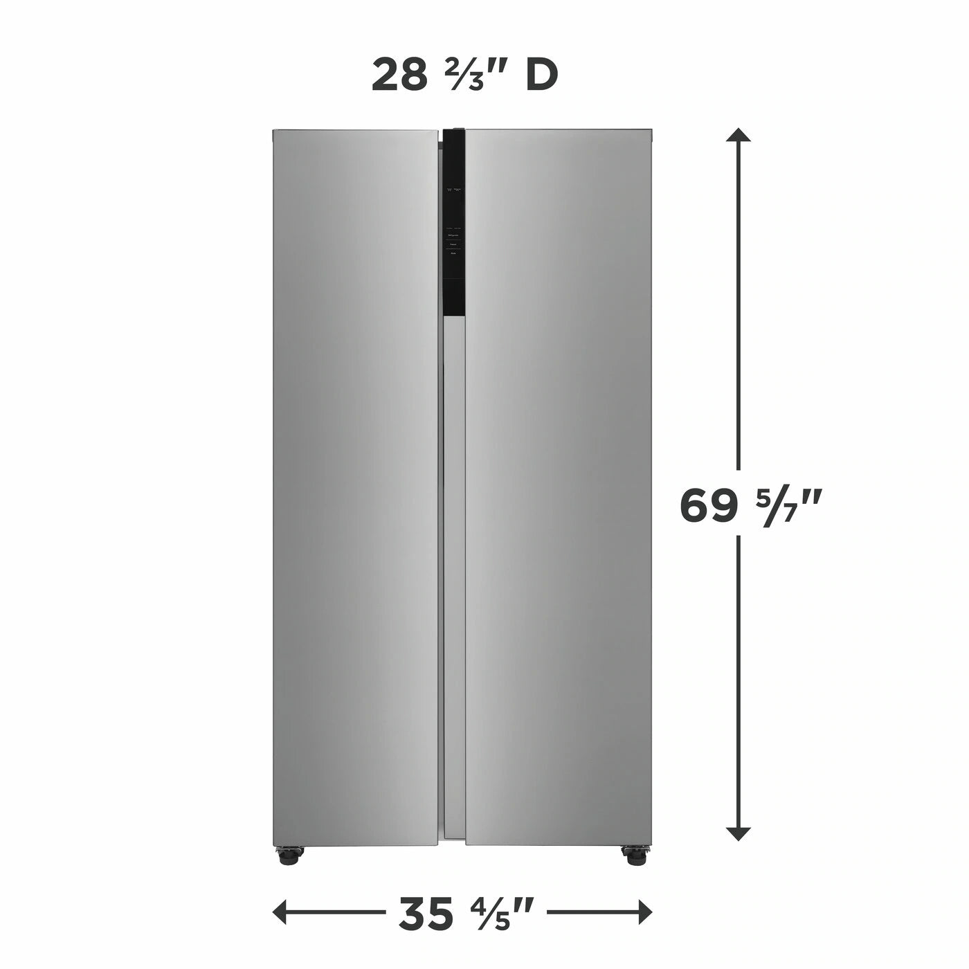 Frigidaire refrigerador side by side 21 pies Inverter FRSG2115AV