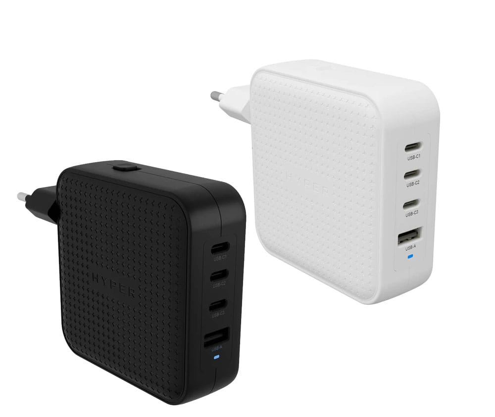 Targus Hyper juice cargador global 70W USB-C GaN en negro - HJ1003BKWWGL