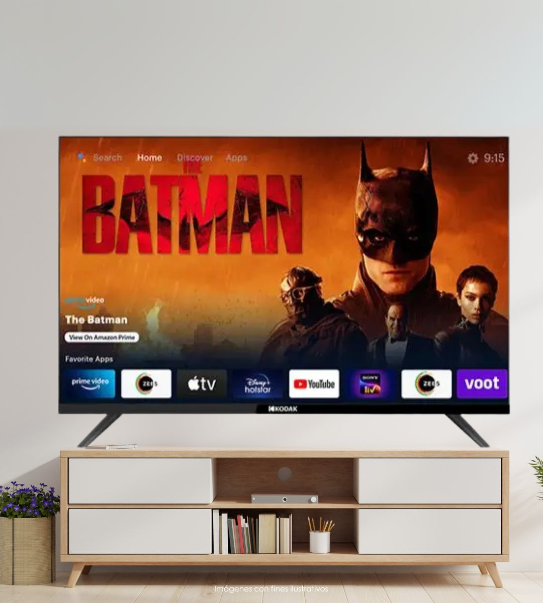 Kodak televisor uhd 55" google tv - 55SVA1003BT