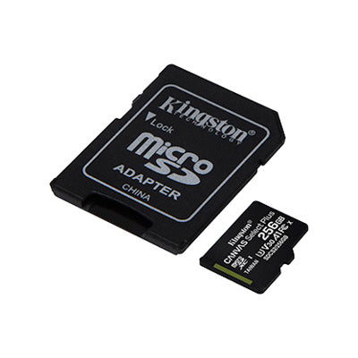 Kingston tarjeta de memoria micro SD canvas c/adaptador (clase 10) SDCS2/256GB