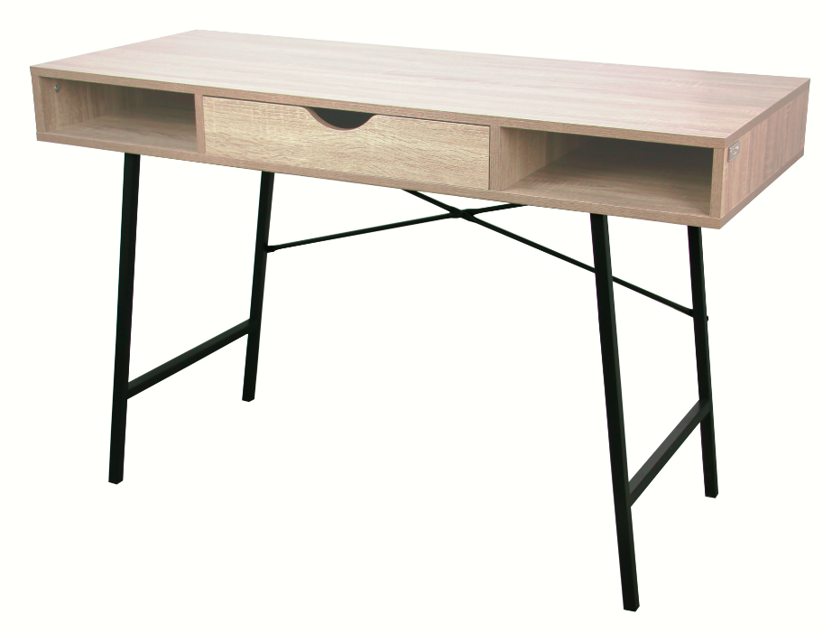 Kenneth Cole escritorio color roble 120x48x76 cm KCWF202108-O