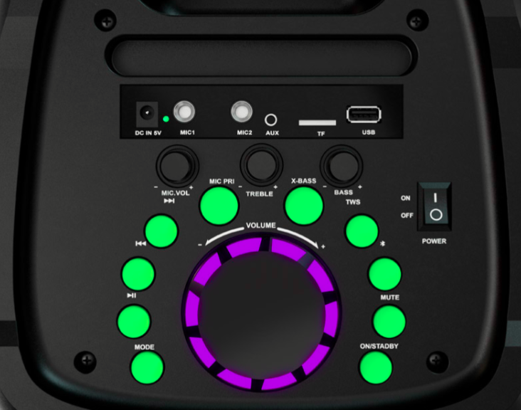 Klip Xtreme KLS-652 - Speaker system - Black