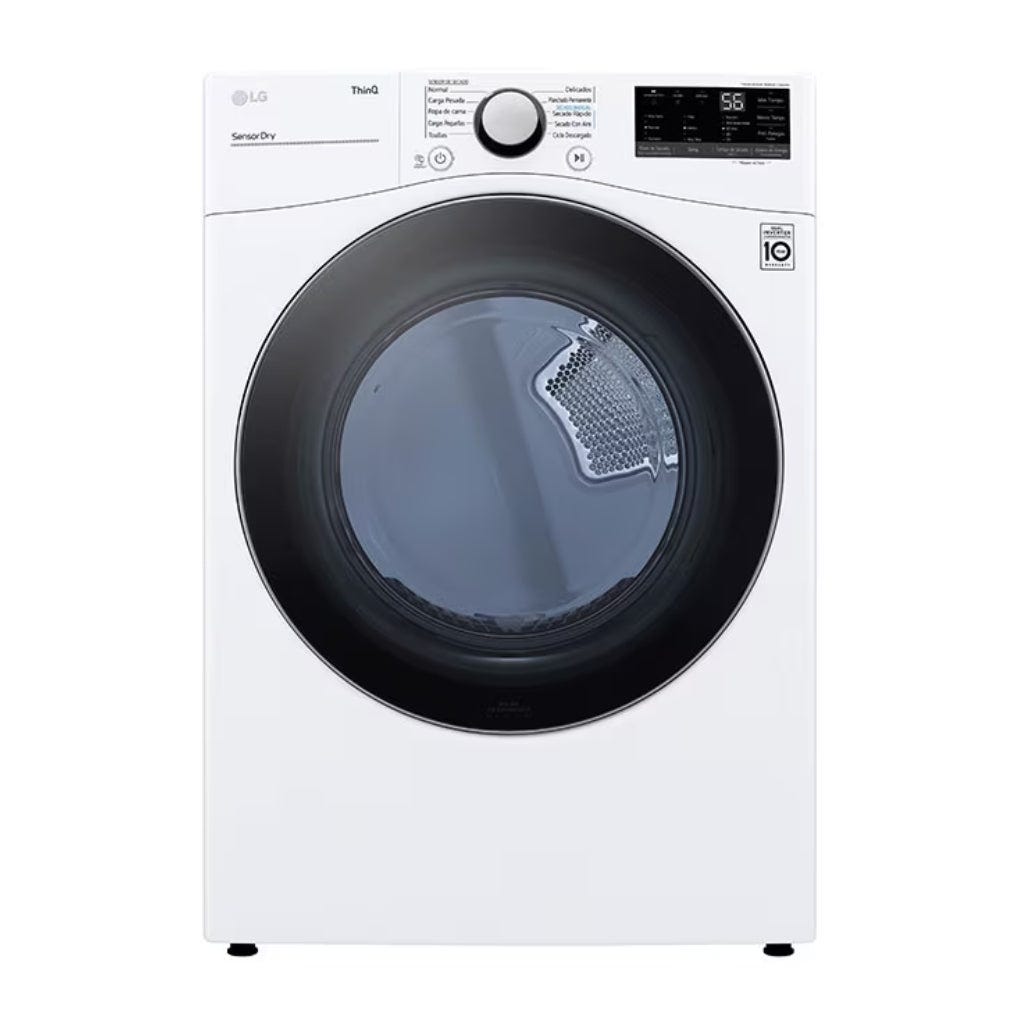 LG Secadora Gas 22 kg white DF22WV2R