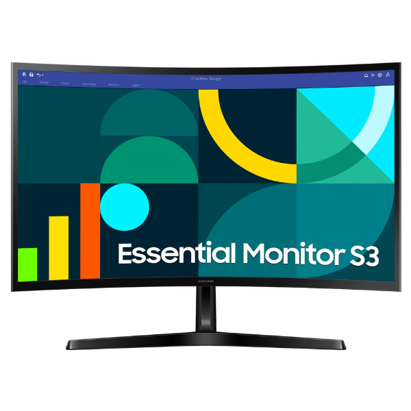 Samsung monitor LED curvo 24" LS24D366GANXZA