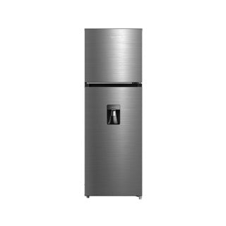 Midea refrigerador top mount 13 pc con dispensador color acero inoxidable MDRT489MTM46W