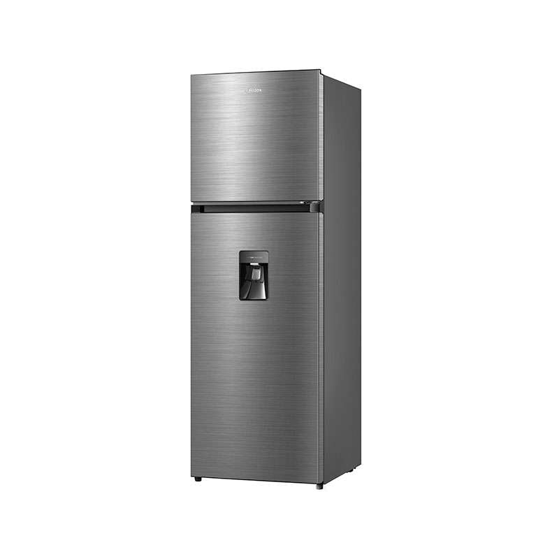 Midea refrigerador top mount 13 pc con dispensador color acero inoxidable MDRT489MTM46W