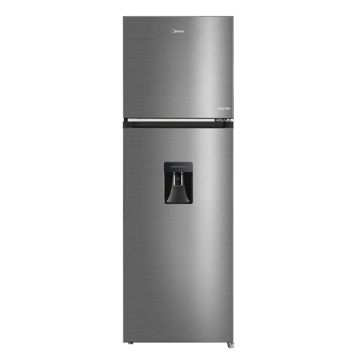Midea refrigerador top mount 10 pc Lake silver MDRT385MTM46WD