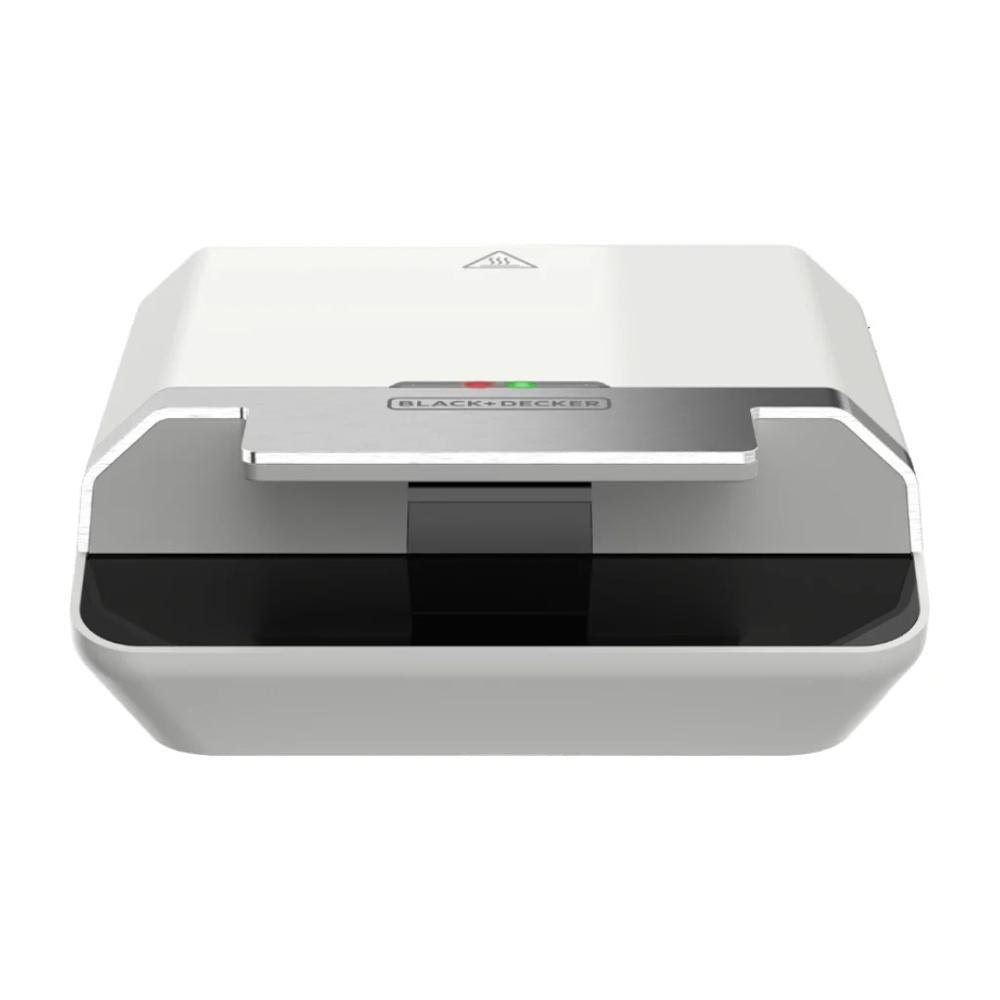 Black+Decker sandwichera de facil limpieza color blanca - SM602F-1WDLA