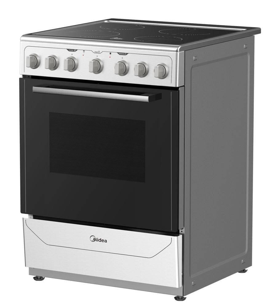 Midea cocina electrica 24 pul vitroceramica MES24FS2BADBG