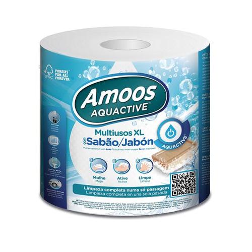 Amoos toalla mayordomo big roll aquactive 3 capas 208hjs paq 6 und-J655023