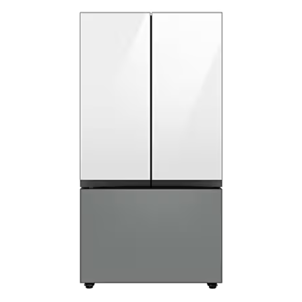 Refrigerador Bespoke 24 Pies 3 Door Fdr Twin Cooling Blanco/Gris